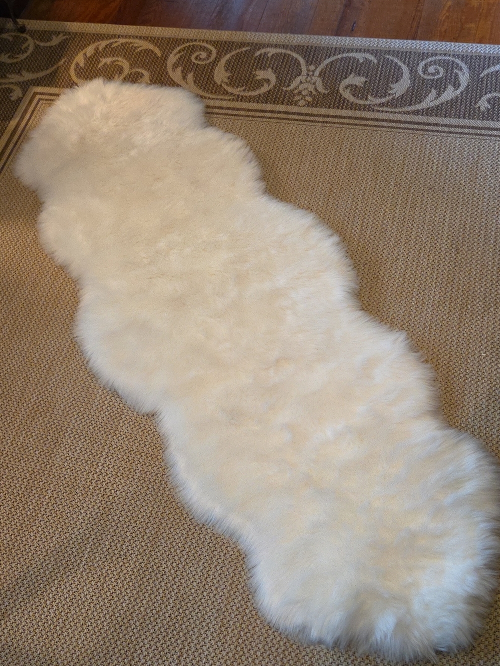 Faux Sheepskin Rug